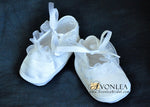 Newborn Infant Girl Ruffle Shoes