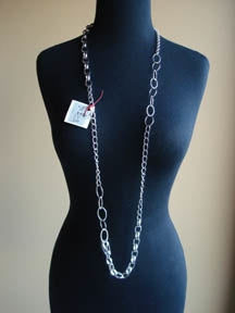 Modge Podge Chain Long Necklace