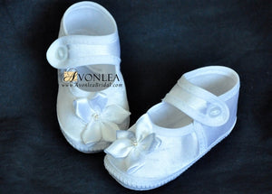 Newborn Infant Girl Pin Wheel Shoes – Blessings And Baptisms