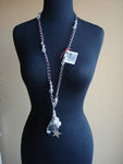 Chunky Charm Long Necklace